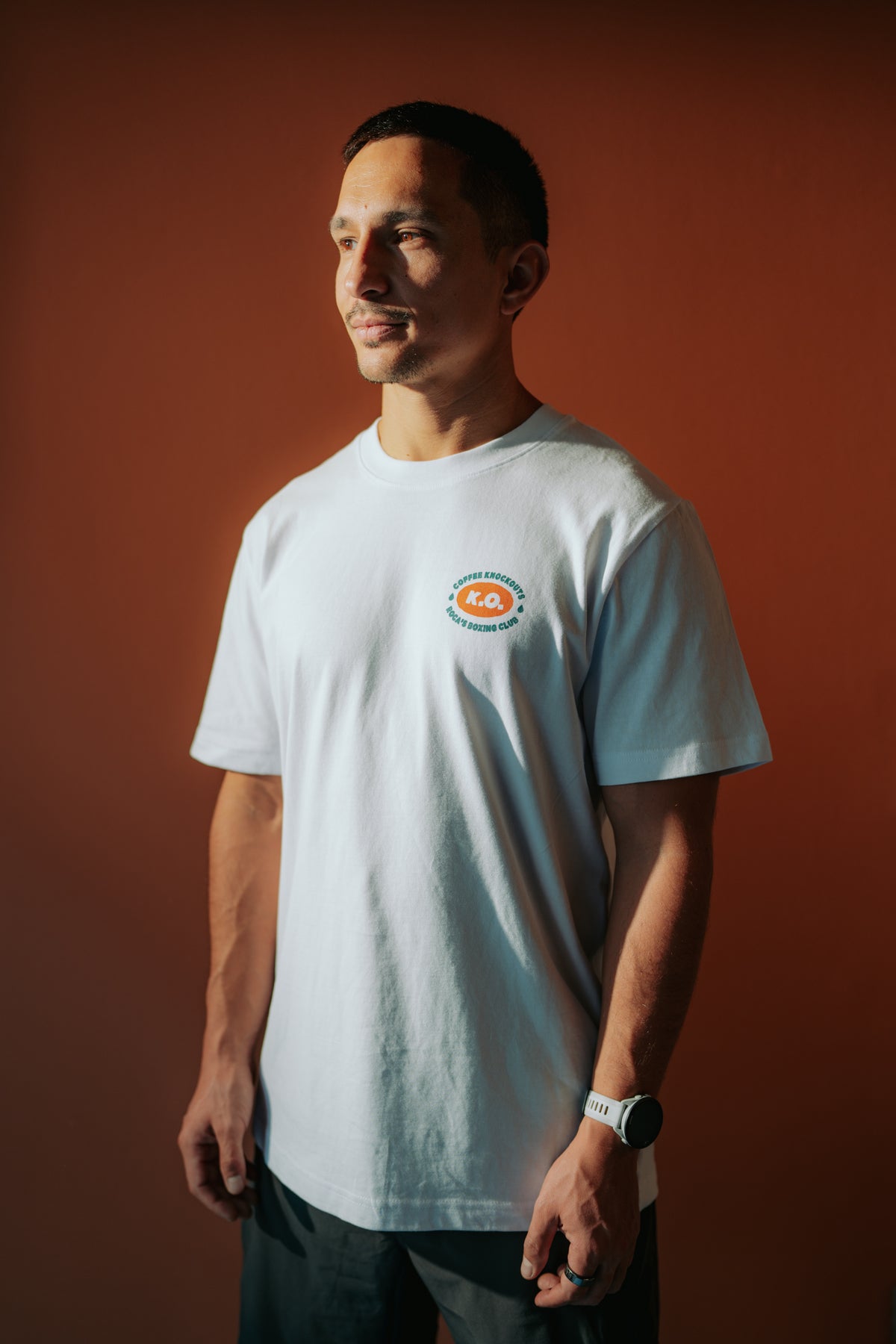 T-Shirt "Espresso, Cappuccino, Left Hook and Uppercuts"